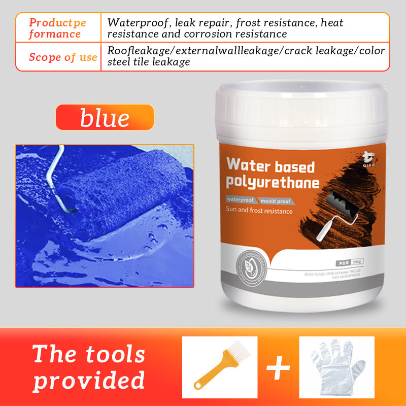 Wholesale Water-Based Polyurethane Crack Exterior Wall Roof Window Sill Large Area Waterproof Coating Repair Leak Glue Leak-Blocking King