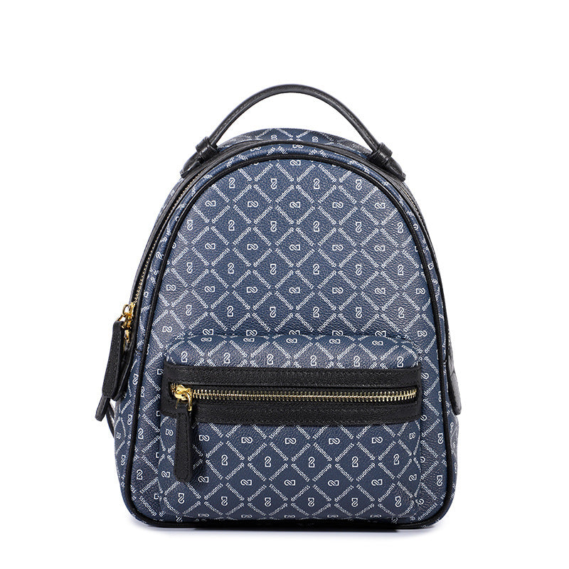 Trendy Fashion Bag for Women New Printed Handbag Retro Personality Stylish Color-Block Simple Shoulder Bag for Women