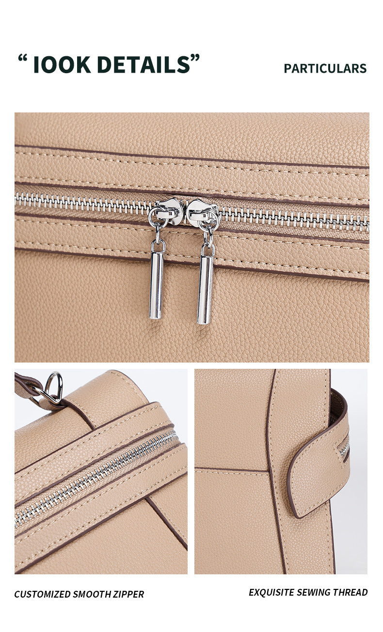 New Business Commuter Handbag Shoulder Bag Light Luxury High-Value Fashion Women's Bag Large Capacity Crossbody Women's Bag