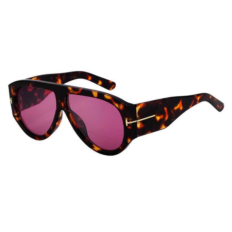 Large Frame Toad Sunglasses for Women Trendy European and American New Fashion Full Frame Sunglasses UV Protection Sun Glasses sunglasses