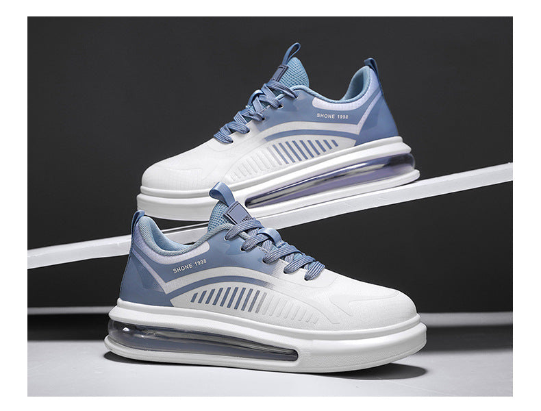 plus Size Spring New Comfortable Sports Shoes Casual Running Shoes Cushioned Lightweight Breathable Shock Absorption Trendy Shoes