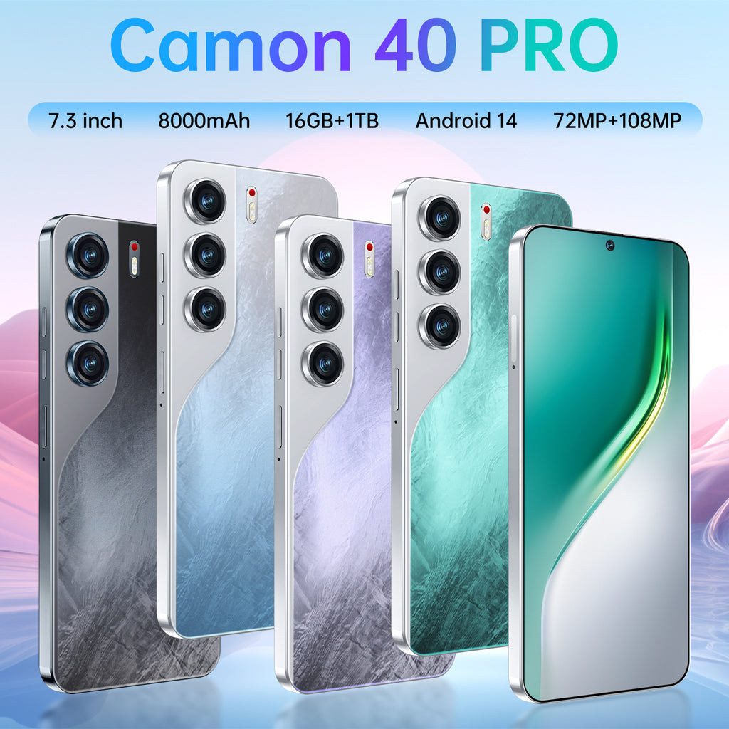 New Camon40 Pro Android Large Screen All-in-One Device16+1T Smartphone Manufacturer