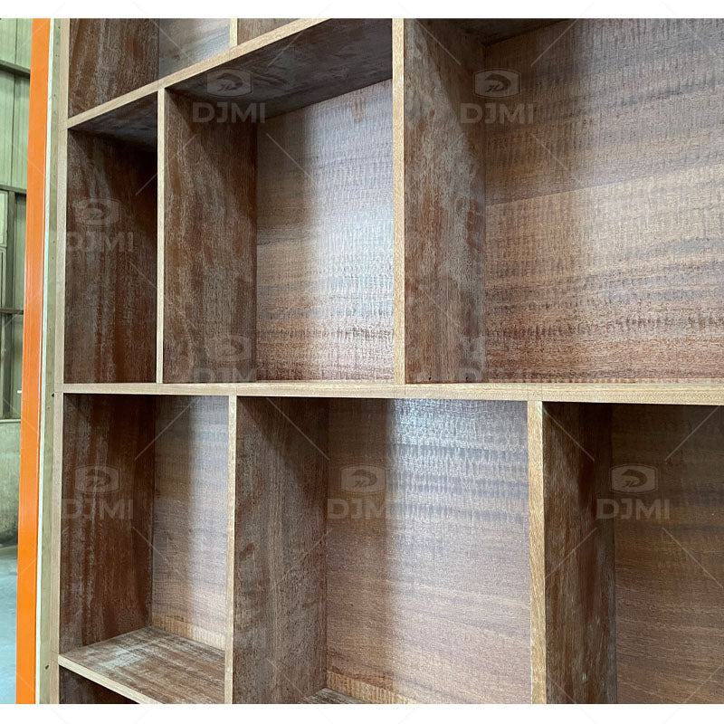 Interior Concealment Frameless Hidden Door Invisible High-end Secret Room Wooden Door Invisible Bookshelf Wooden Door