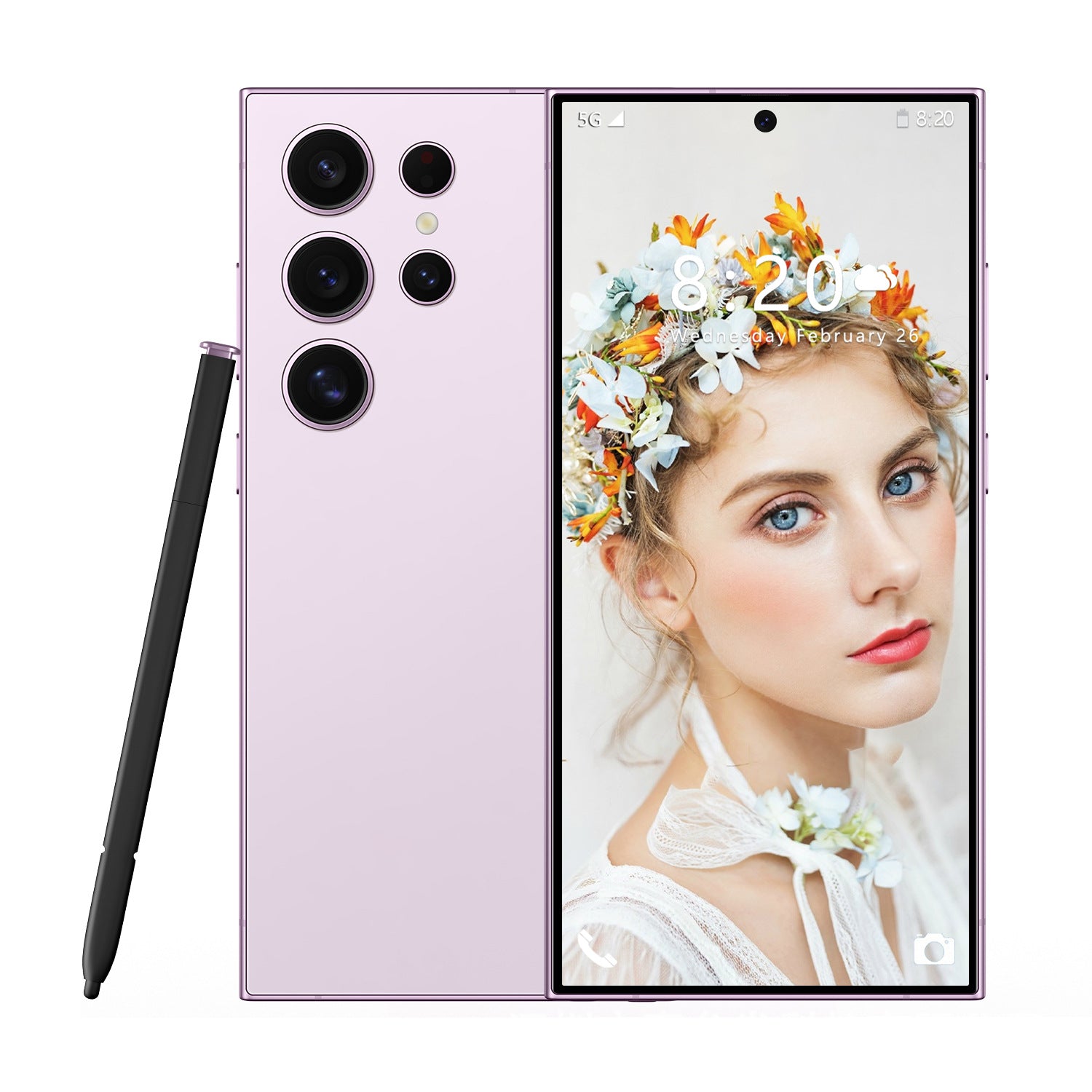 Smartphone S23 Ultra Built-in pen 2+16 High-end7.3Inch Large Screen Android8