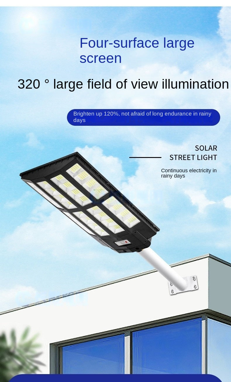 Integrated Solar Street Light Intelligent Sensor Outdoor Home Garden 1000W 2000W 3000W Solar Lamp