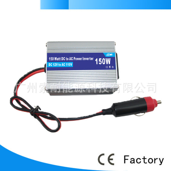 150W Vehicle Inverter12V Turn110V AliExpress Wish Lazada Shopee Platform Export