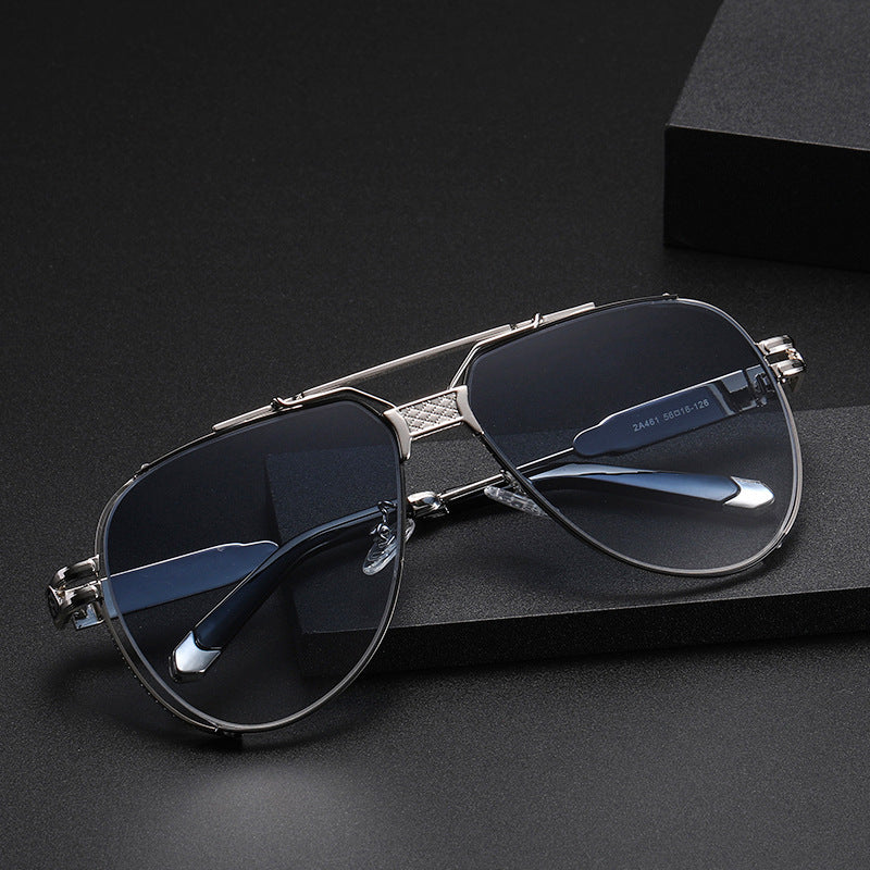 Double Bridge Toad Glasses Men's European and American Fashion Punk Style Sunglasses Outdoor Sports Sun Protection Glasses sunglasses