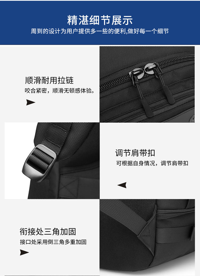 OZUKO Outdoor Tactical Backpack Large Capacity Waterproof Travel Bag Wear-Resistant MOLLE Hiking Backpack