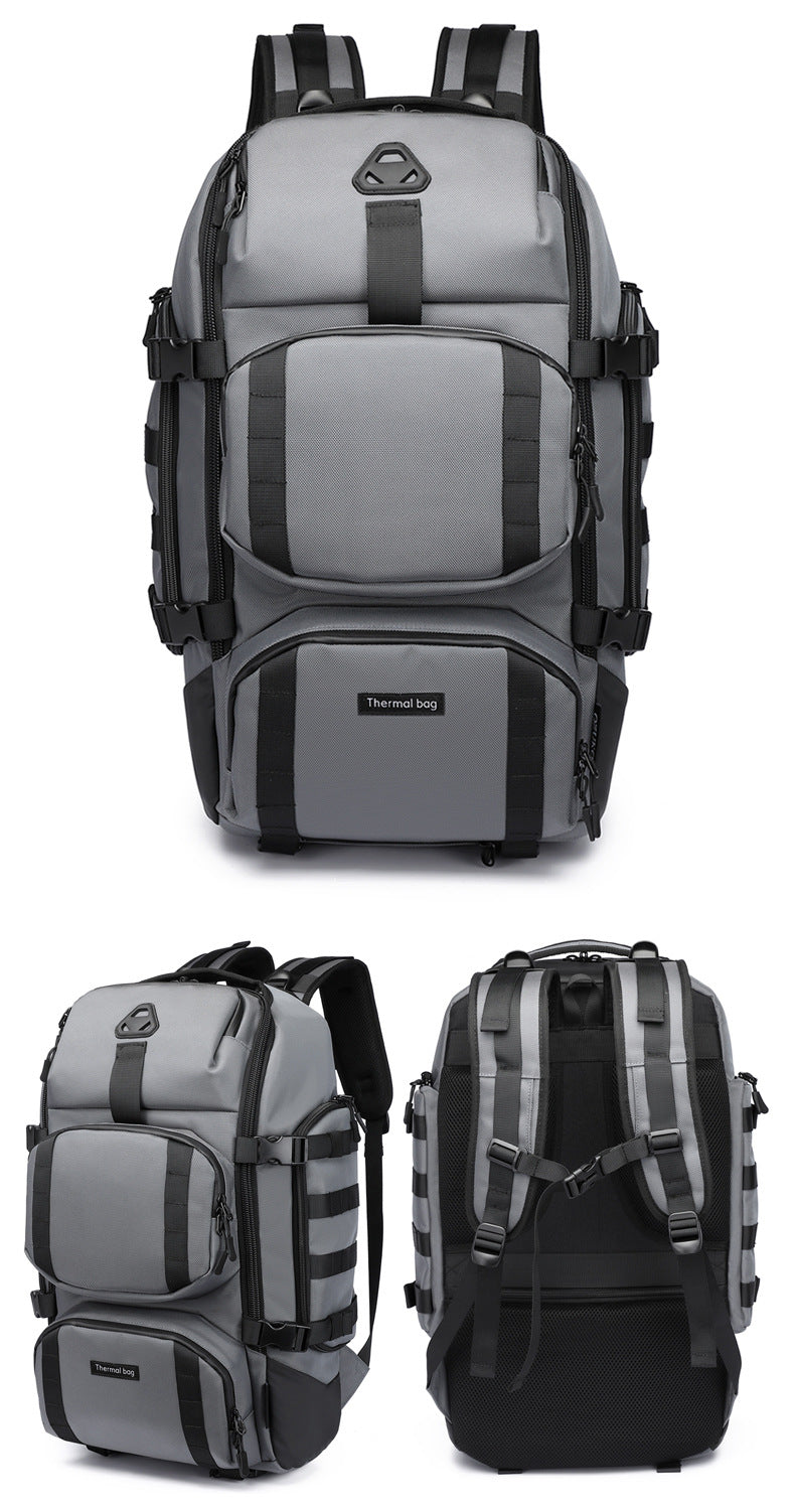 OZUKO Tactical Backpack Men Camouflage Outdoor Mountaineering Bag Large Capacity Multi-functional Hiking Travel Backpack