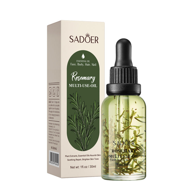 Cross-border Jasmine Dried Flower Massage Oil SADOER Moisturizing and rejuvenating skin body oil cross-border foreign trade wholesale