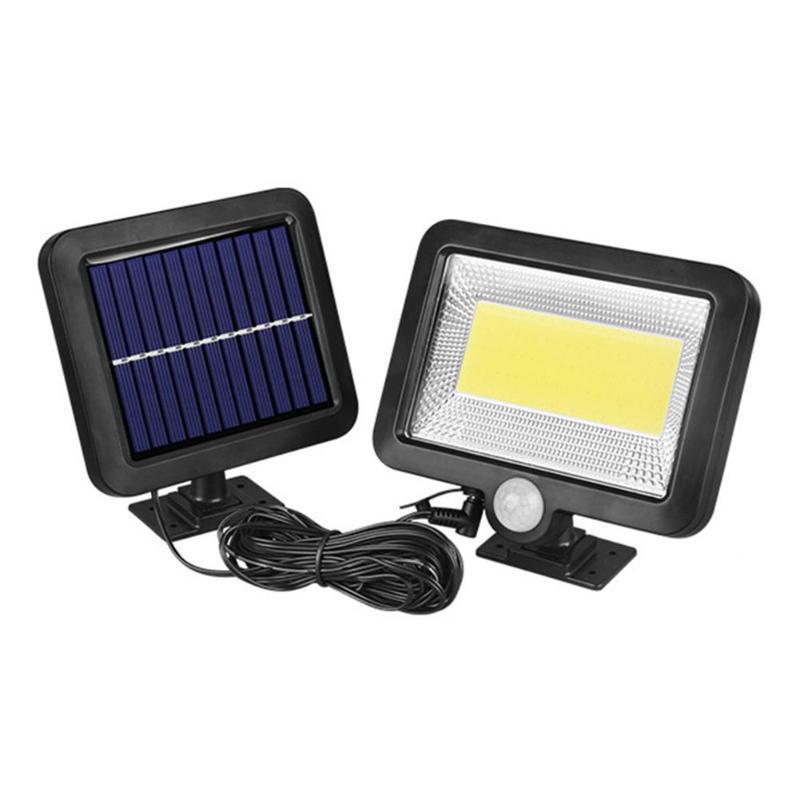 New Outdoor Solar Charging100COB Split Sensor Light Garden Light Wall Light Garden Light Power Outage Emergency Light