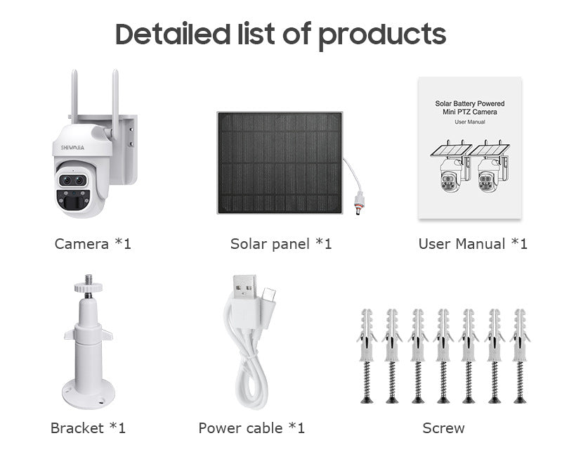 4G Dual Lens Solar Powered Ball Gun12X Zoom Camera Surveillance6001000 Megapixel HD Direct from Manufacturer