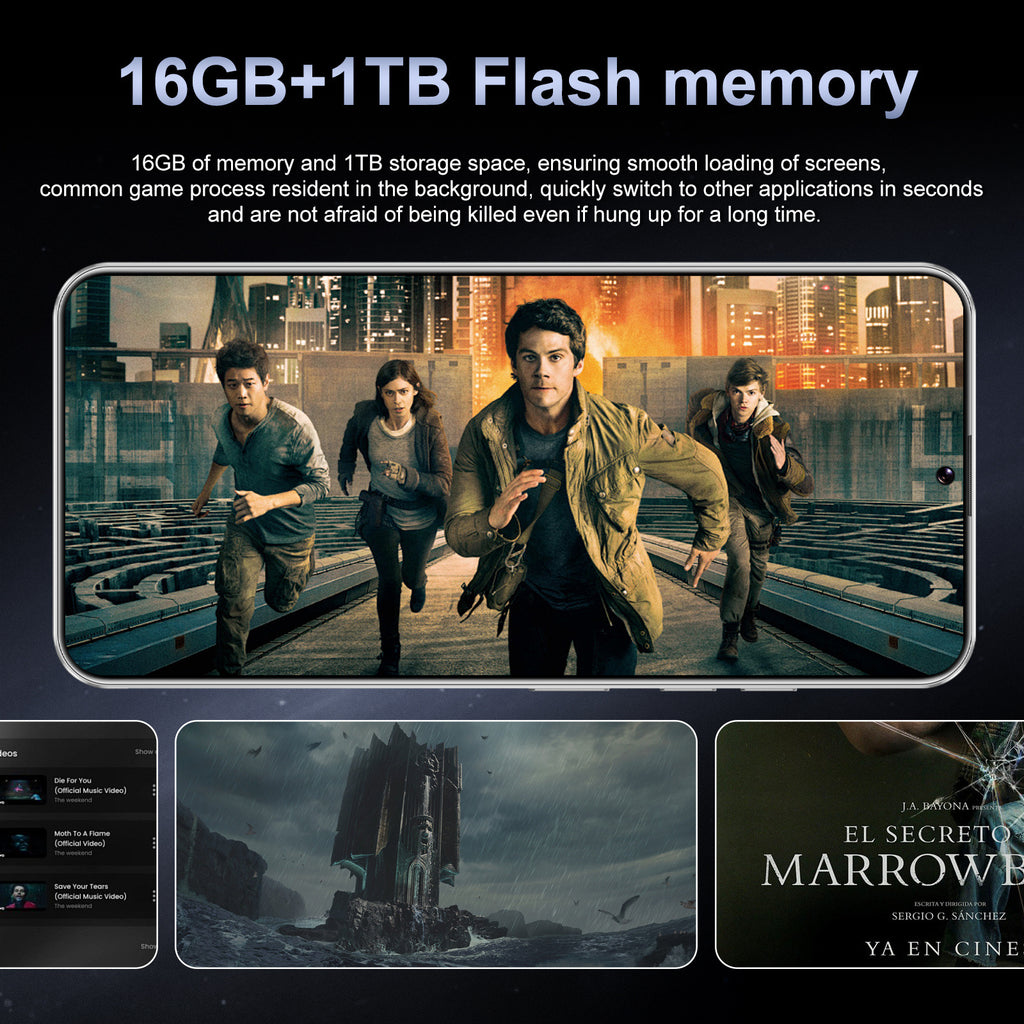 M15 Ultra Mobile Phone7.3Inch Large Screen16+1TB Memory Global All-in-One Machine Directly Shipped from Factory