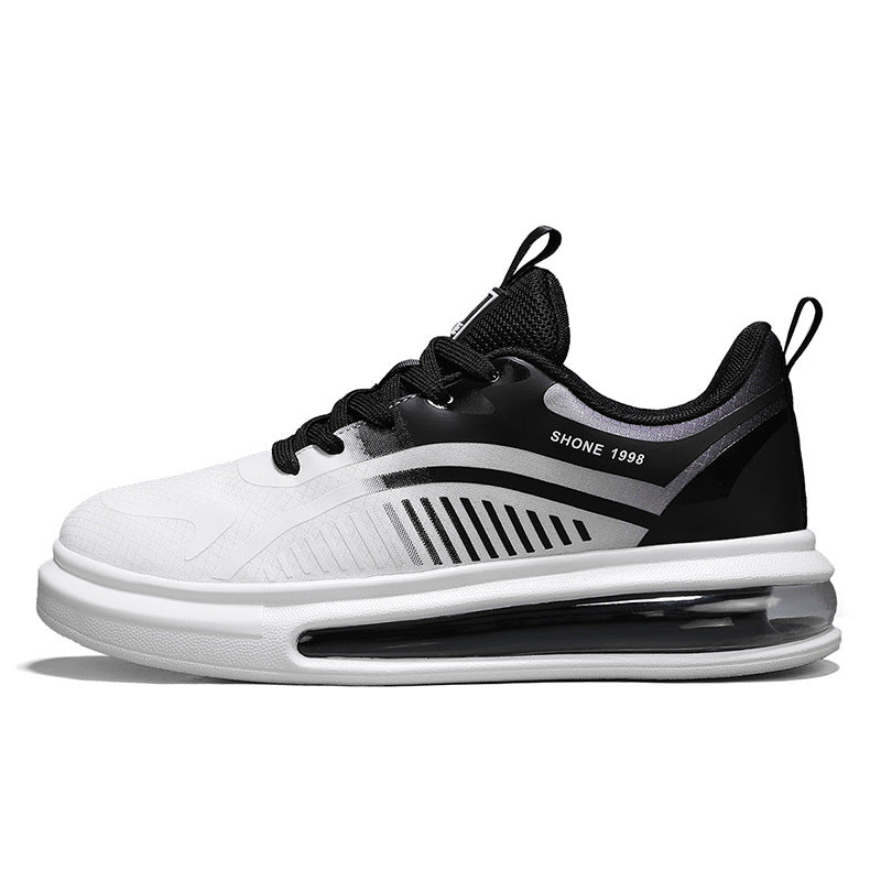 plus Size Spring New Comfortable Sports Shoes Casual Running Shoes Cushioned Lightweight Breathable Shock Absorption Trendy Shoes