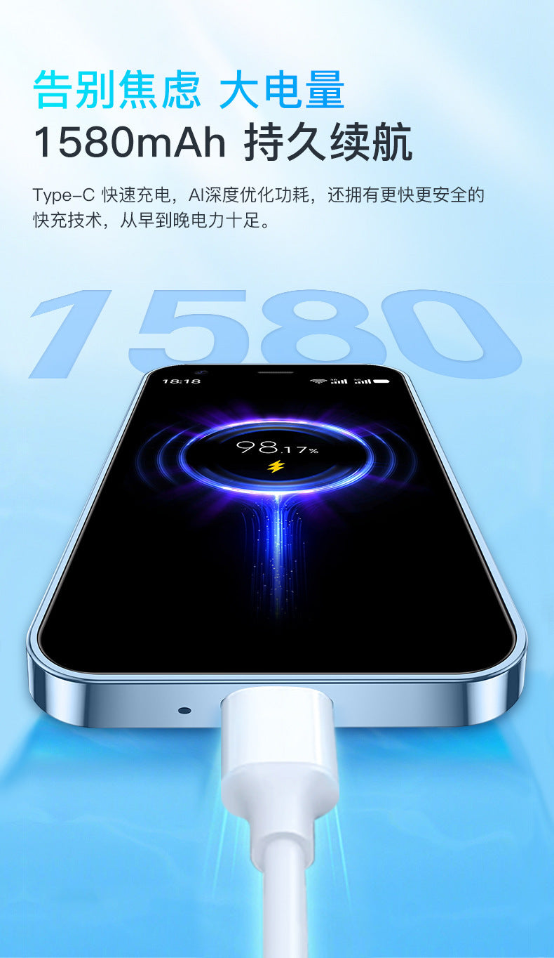xs15Ultra-small Backup Phone Mini Smart Small Mobile Phone Student Party Hundred Yuan Internet Real Phone Cheap