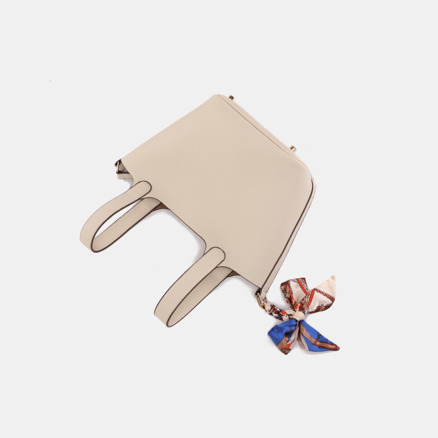 European and American Large Capacity Handbag Classic Fashion Women's Bag Niche Versatile Trendy Lychee Pattern Basket Shoulder Crossbody Bag