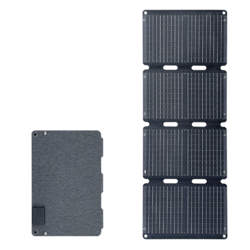 Solar Folding Charging Panel60W 60% off Stack Portable Outdoor Charging Photovoltaic Panel USB Solar Folding Bag