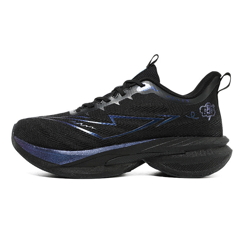 Spring and Summer Rebound Shock Absorption Carbon Plate Support Running Shoes Mesh Breathable Sports Shoes Lightweight Shock Absorption Anti-Slip Running Shoes