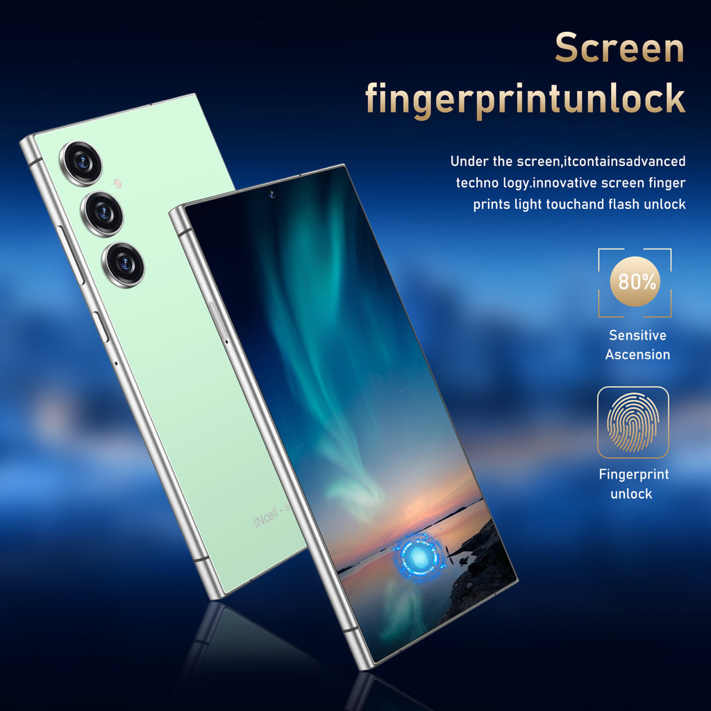 Exclusive Supply C24 Pro Smartphone7.3Extra Large Screen16+1T Android Phone Source Factory