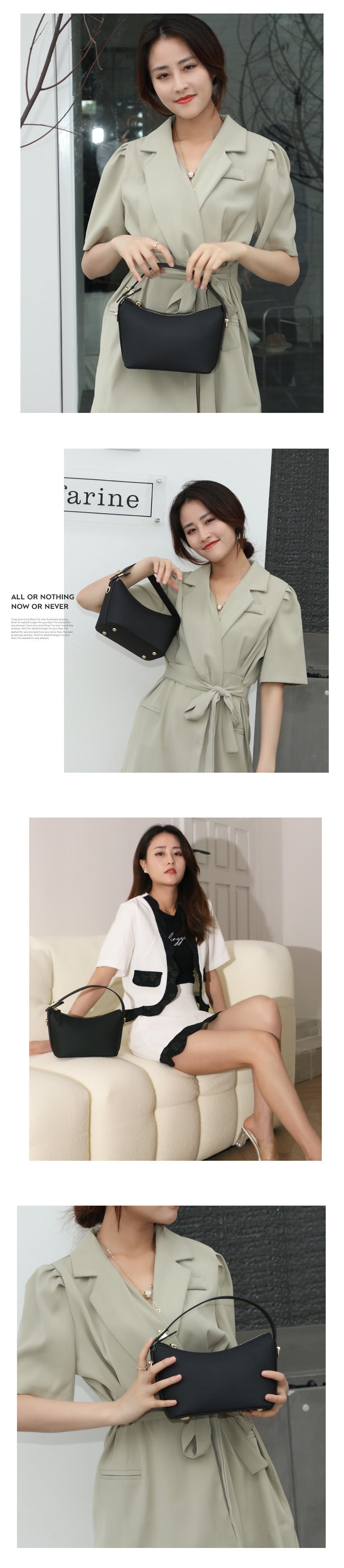 Special-Interest Design Bag Women2024Spring and Summer New Style Lunch Box Cloud Bag Handheld Casual Small Square Bag Single Shoulder Crossbody Bag