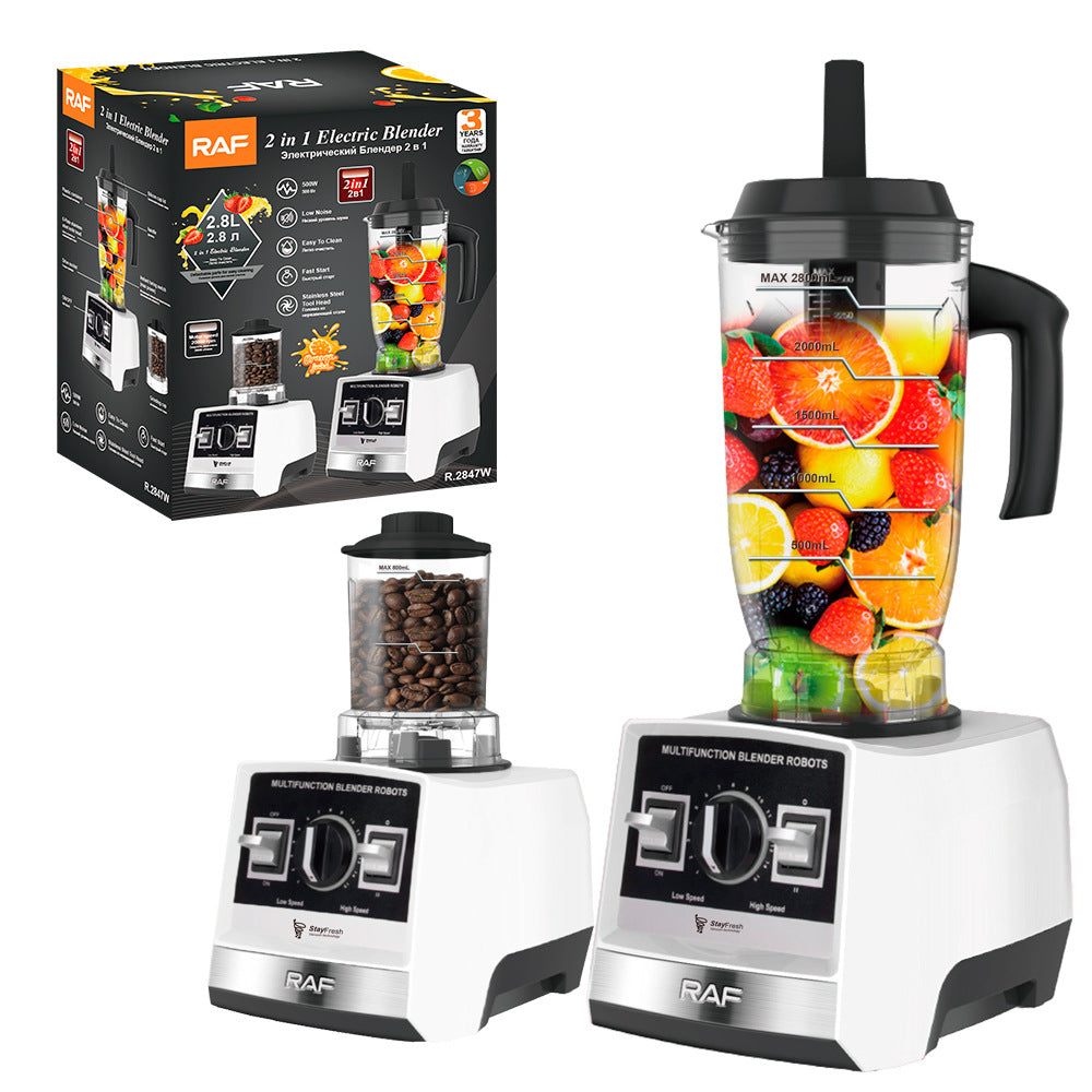 RAF European Standard Multifunctional 2-in-1 Juicer Household Food Processor Meat Grinder Grinder Grinder R2847