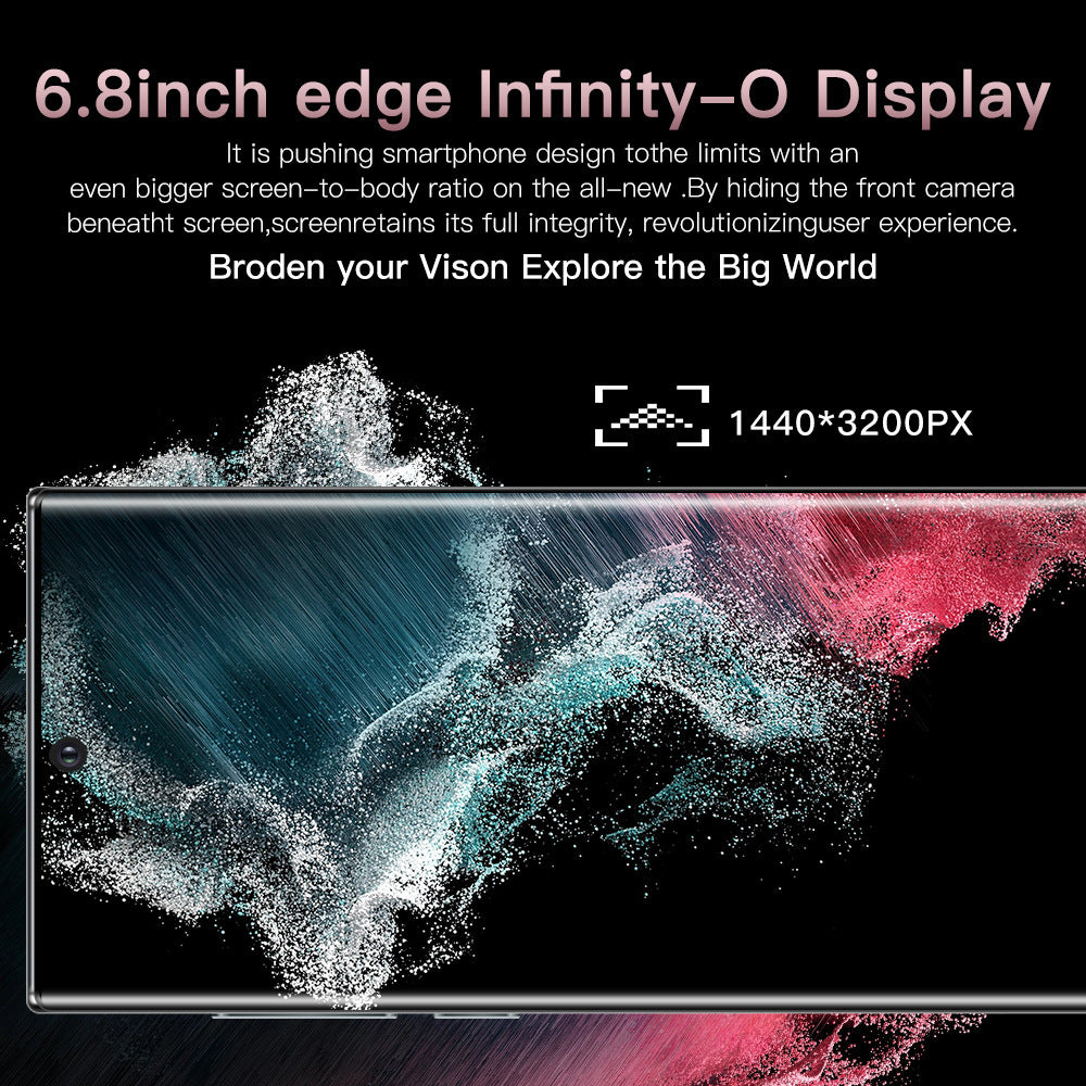 Popular S22Ultra 5G Smartphone7.2Large Screen Mobile Phone3+32Android Phone Wholesale