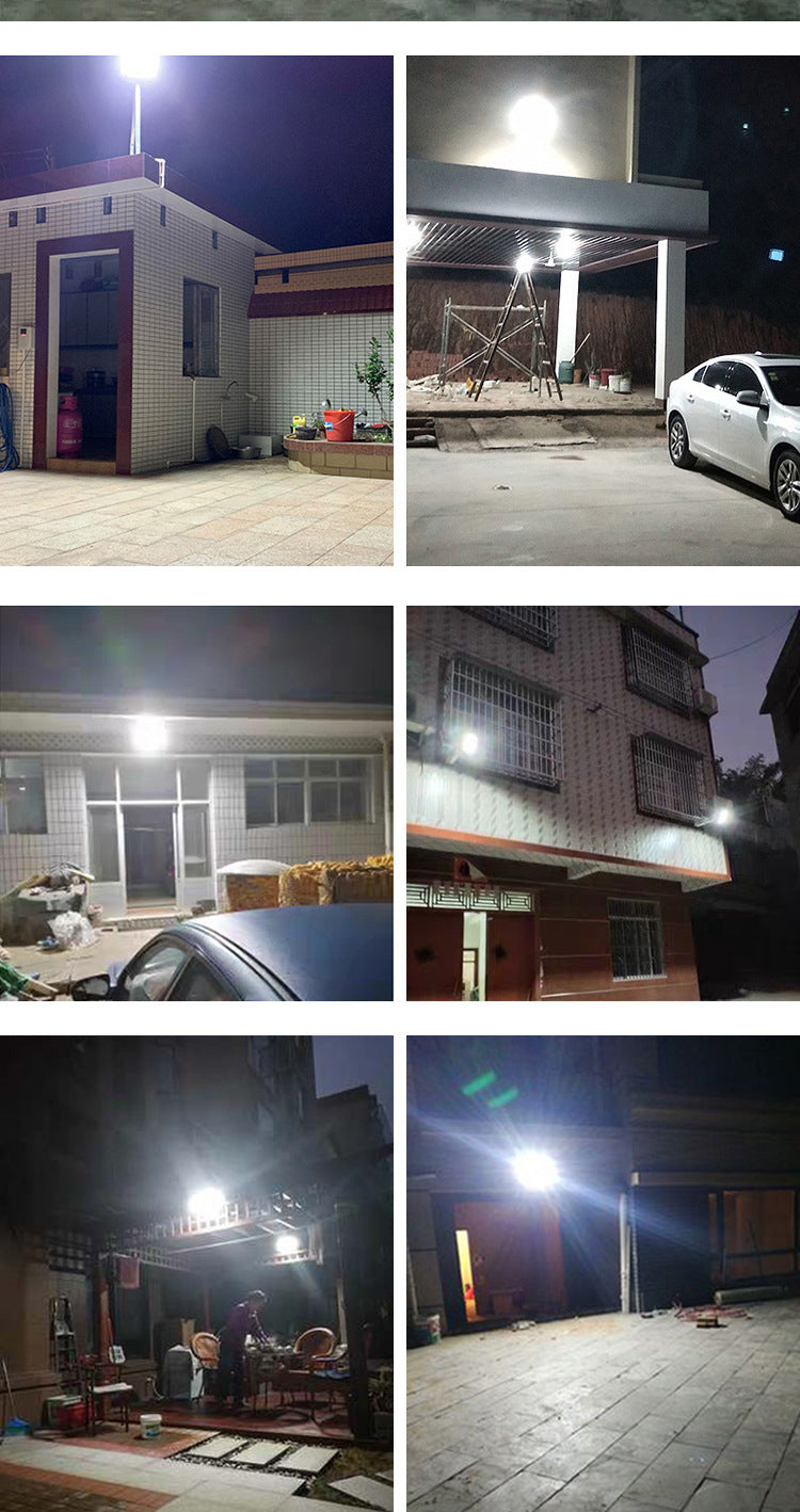 Wholesale Cross-Border New Super Bright LED Solar Flood Lights Outdoor Waterproof Garden and Street Lighting with IP65 Rating