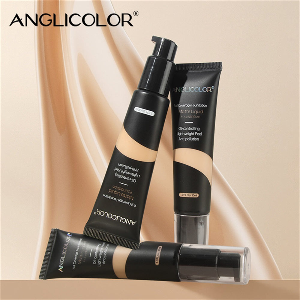 Long-lasting Concealing Foundation foundation Waterproof Oil Control Foundation Cream Non-Cakey Concealer