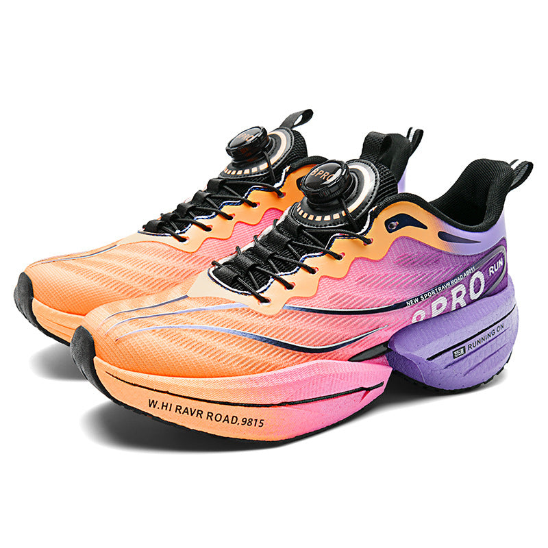 Red Rabbit8pro Hot-selling Parent-Child Breathable Running Shoes Professional Racing Anti-Slip Student Cushioning Rotating Button Sports Shoes