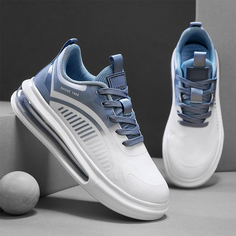 plus Size Spring New Comfortable Sports Shoes Casual Running Shoes Cushioned Lightweight Breathable Shock Absorption Trendy Shoes