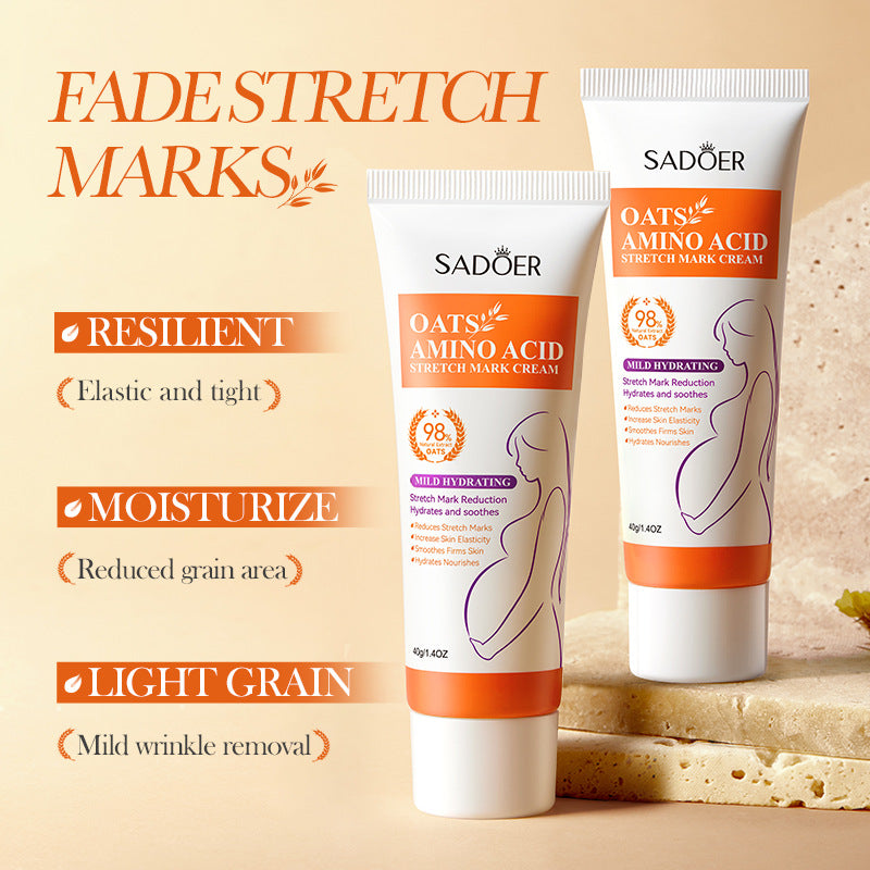 Oatmeal Moisturizing Cream40g  SADOER Mild and non-irritating skin care body lotion for  wholesale