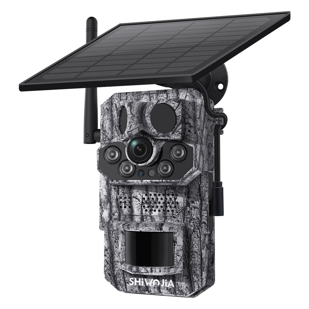 Camouflage Outdoor Forest Solar4G Camera GPS Positioning Outdoor Detection Night Vision Animal Detection Camera