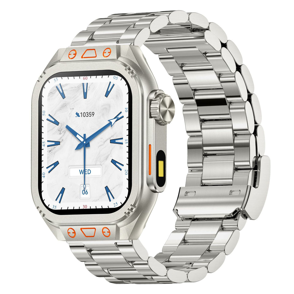 ZW10 Max Smart Watch Bluetooth Call True Heart Rate Step Sleep Monitor Flashlight Outdoor Three-Proof Sports