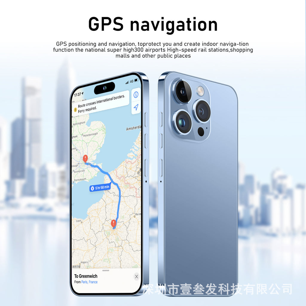 I15 ProMax Popular2+16 6.5Inch Smart Island Large Screen True4G Smart New Phone