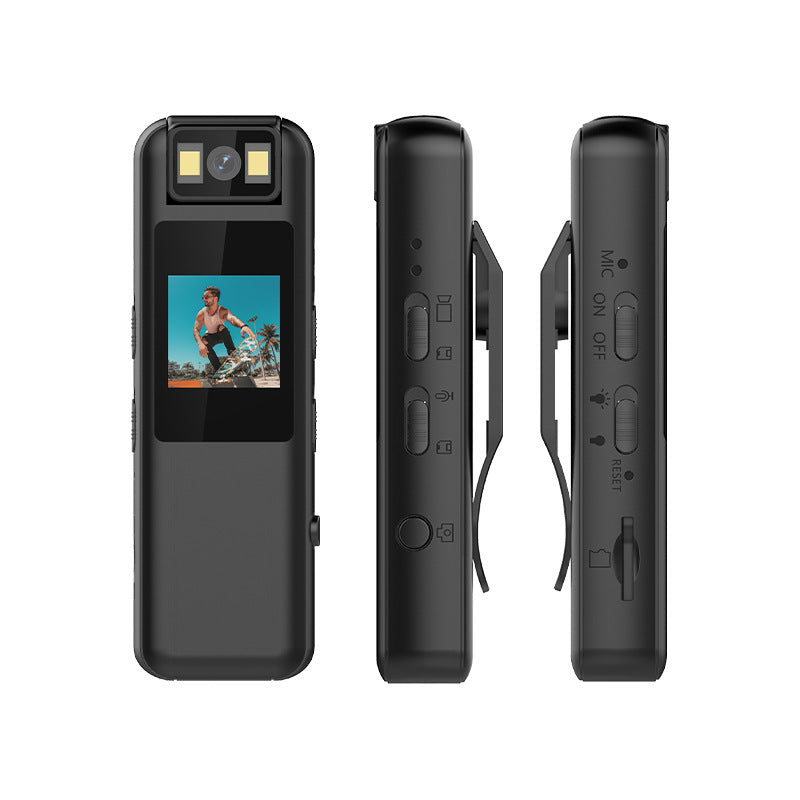 Private Model New Rotating Sports Camera Back Clip Sports Cycling Camera Outdoor Bicycle Riding Recorder