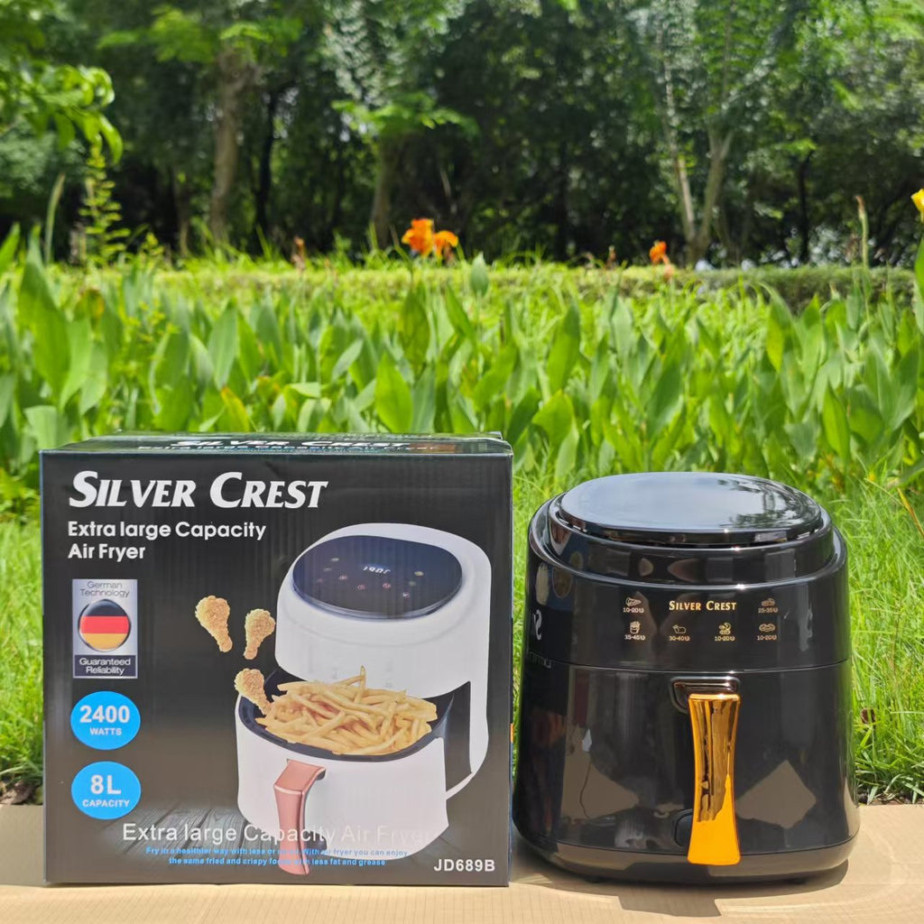 8LAir fryer Multifunctional Smart Touch Screen Oven Large Capacity Air Fryer Electric Fryer French Fries Machine