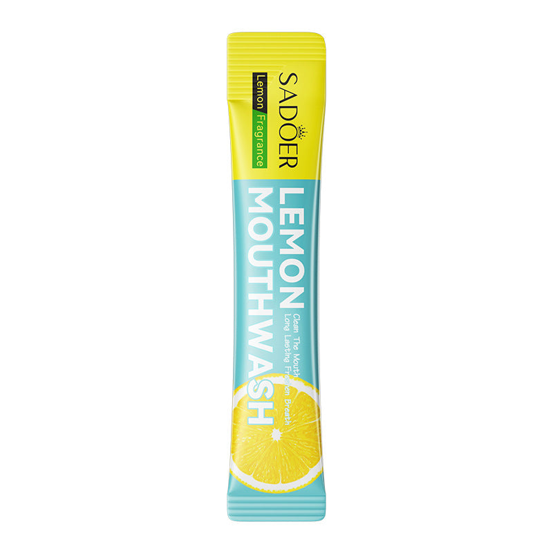 Cross-border Lemon Mouthwash Strips Oral Care Disposable Portable Cleaning Export Manufacturer Wholesale