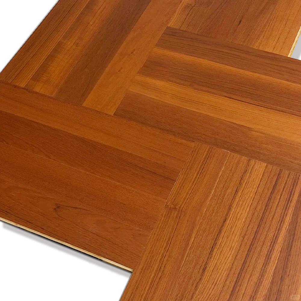 High Quality Grade Solid Teak Wood Flooring for Luxury Interiors Custom Prefinished Waterproof Hardwood Floor Kitchen Warehouse