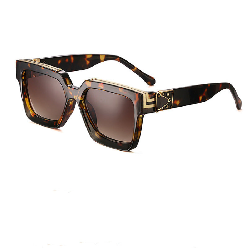 86229Small Frame Sunglasses for Women, European and American Style, Small Size, 0k Rich Man Same Style Sunglasses for Men, Trendy sunglasses