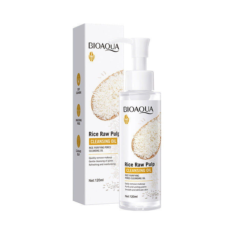 BIOAOUA Rice Puree Pore Clearing Cleansing Oil Makeup Remover Oil  Wholesale