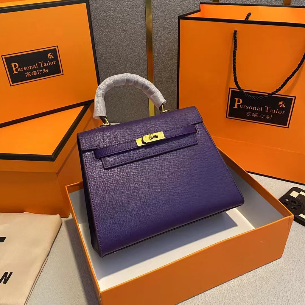 Hot Sale New Fashion Handbag for Women Platinum Kelly Bag Women's Shoulder Crossbody Bag Versatile Trendy Handbag