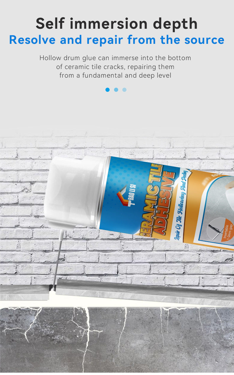 Tile Grout Sealant Marble Floor Wall Tile Repair Floor Edge Adhesive Injection Grout Liquid