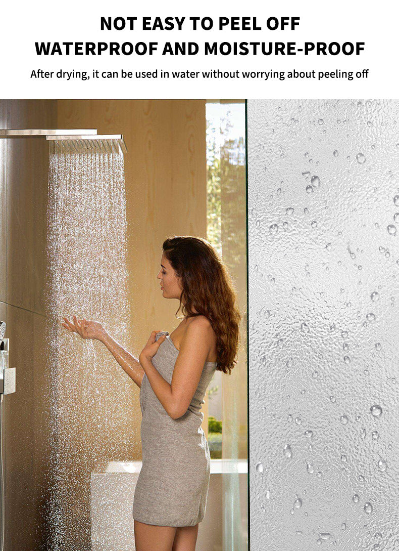 Frosted Glass Paint Light Blocking Opaque Glass Paint Bathroom Glass Window Sandblasting Frosted Glass Film Paint