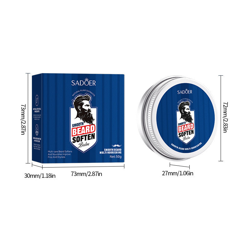 Beard Care Serum SADOER Men's Beard Care Solution30ml  Foreign Trade Wholesale