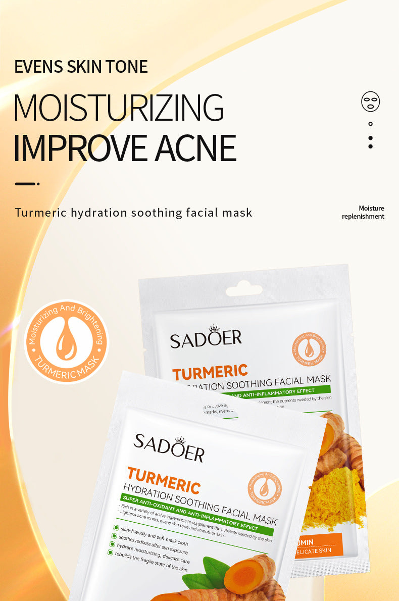 Mask SADOER Hyaluronic Acid Vitamin E Oligopeptide Hydrating Moisturizing Tablets  Foreign Trade Wholesale