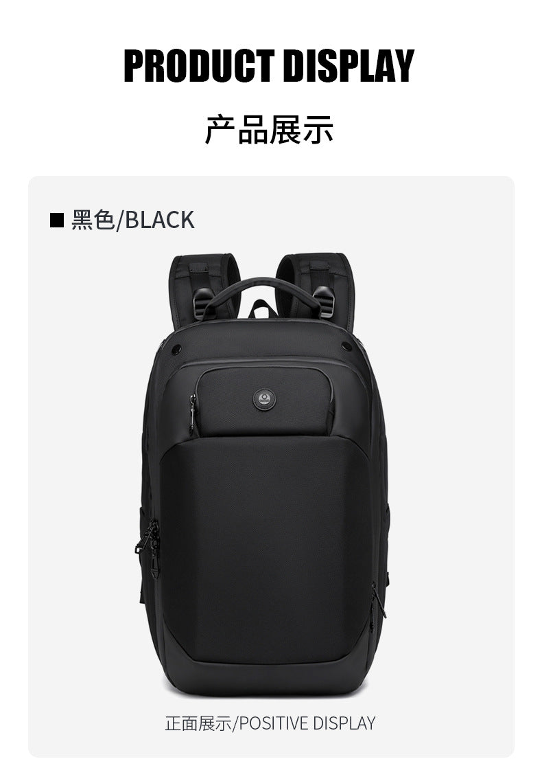 ozuko Business Backpack Men's Waterproof Computer School Bag High-looking commuter travel backpack for college students