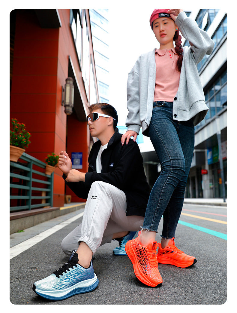 2025Summer New Men's Shoes Trendy Hot-Selling Breathable Sports Casual Comfortable Cushioned Popcorn Couple Versatile Shoes