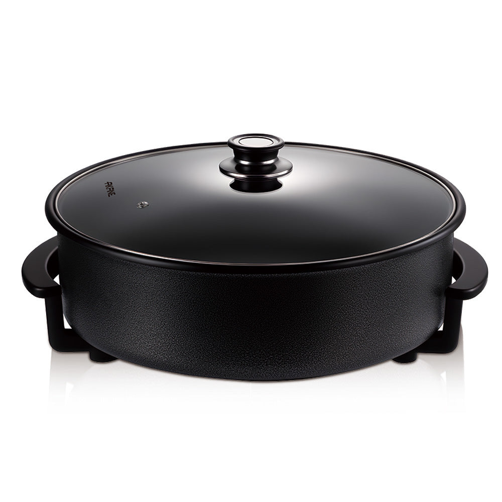 RAF European Standard Household Multifunctional Pizza Maker Multifunctional All-in-One Electric Frying Pan Electric Hot Pot Non-Stick Electric Hot Pot