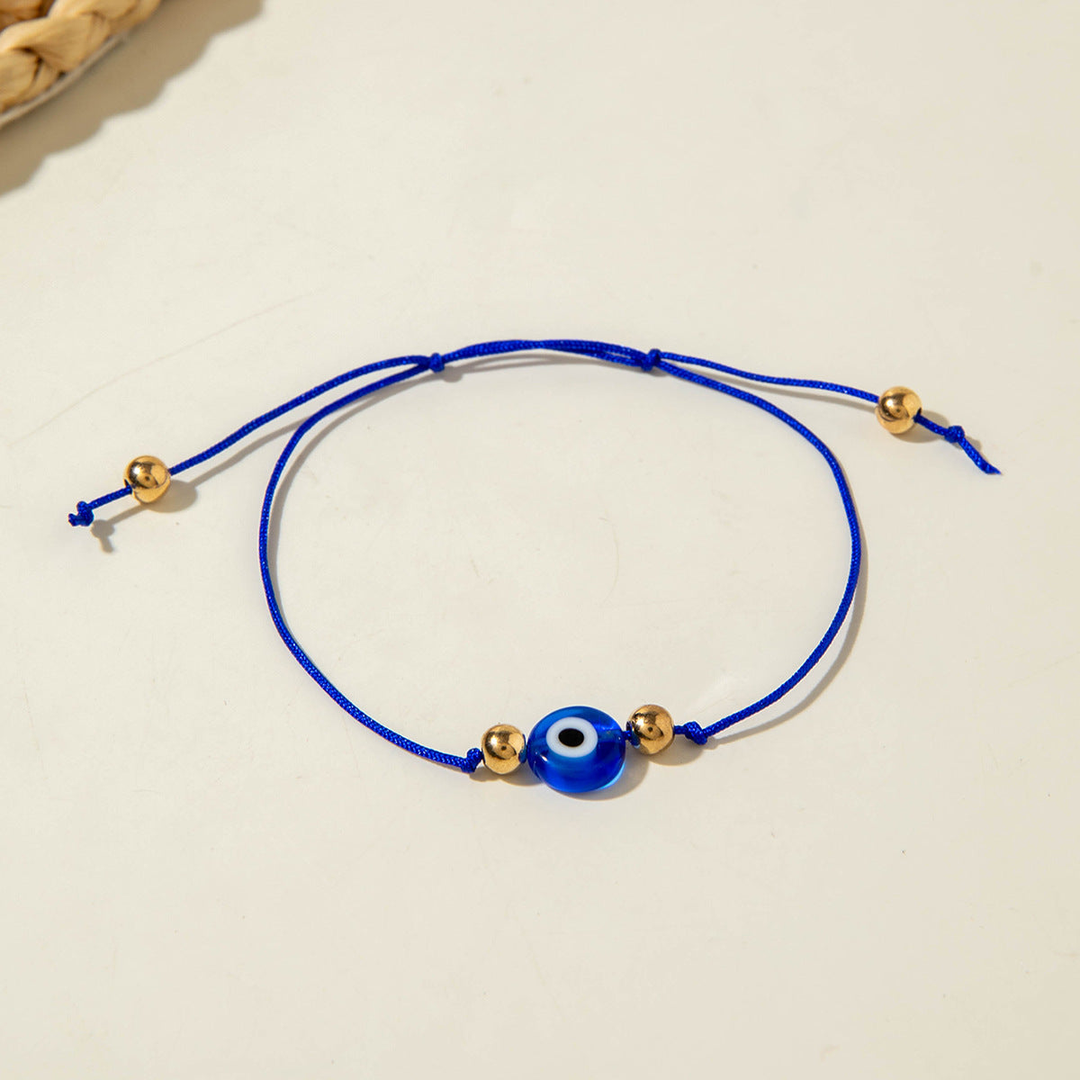 European and American Style Bracelet Colorful Devil's Eye Beaded Bracelet Simple Glass Eye Bracelet Wholesale