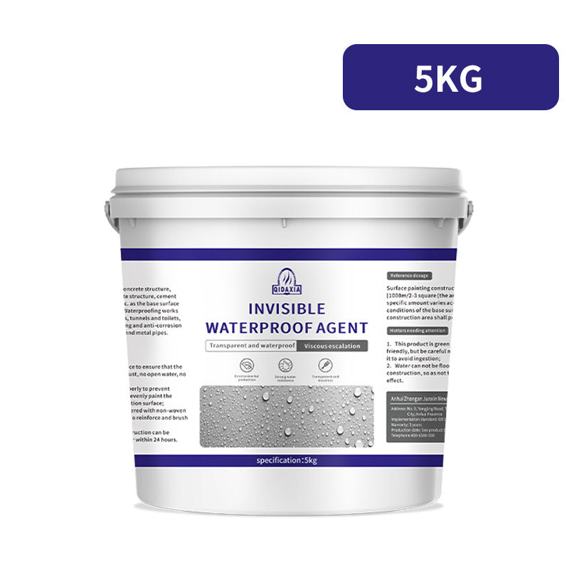 Transparent Waterproof Adhesive for Exterior Walls and Bathrooms, Leak Repair Adhesive, No Brick Smashing, Floor Waterproof Adhesive, Nano Coating